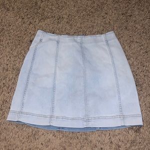 Wild Fable A-line Mini Jean Skirt